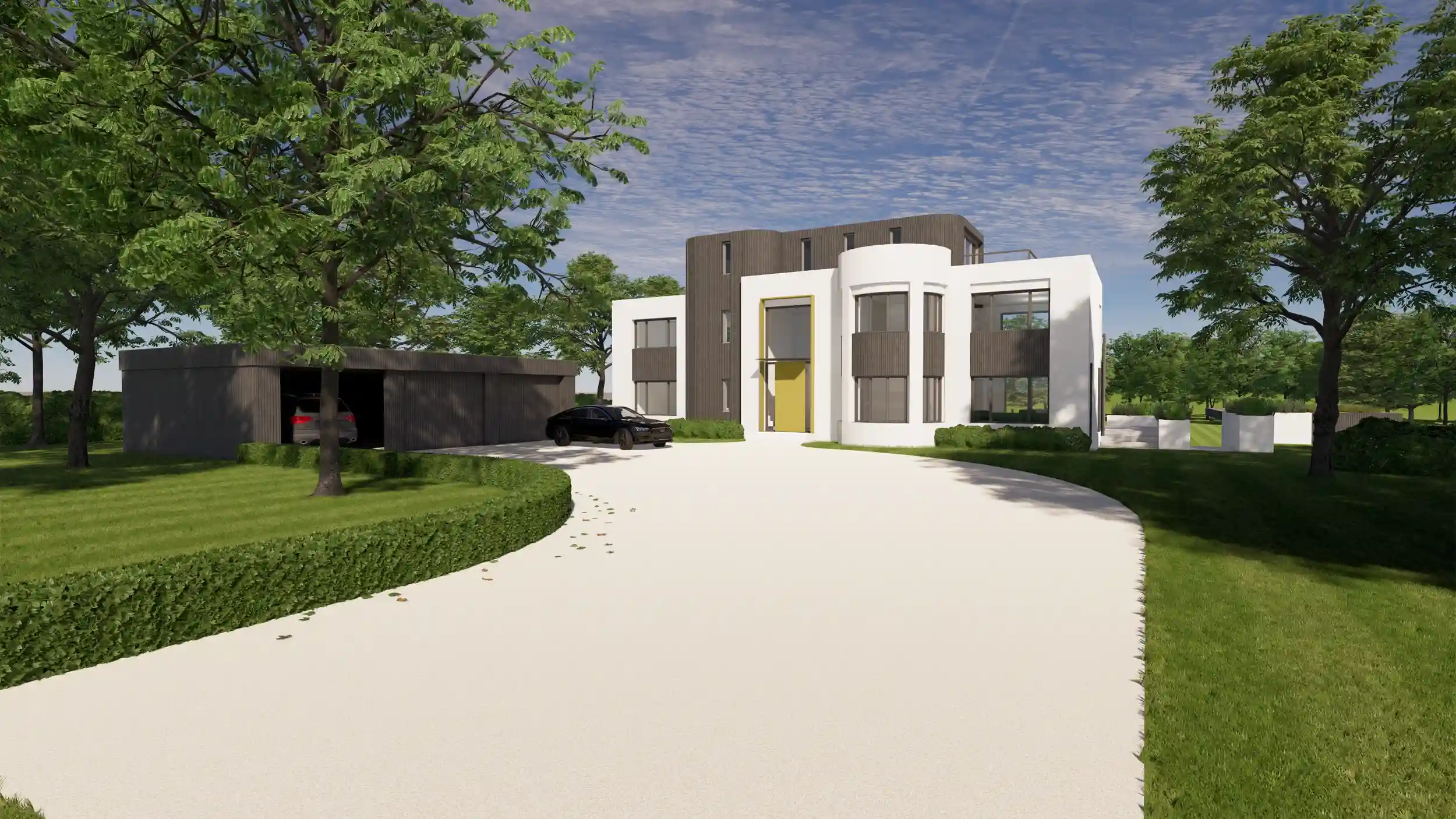 Ostra Brama garden and landscaping