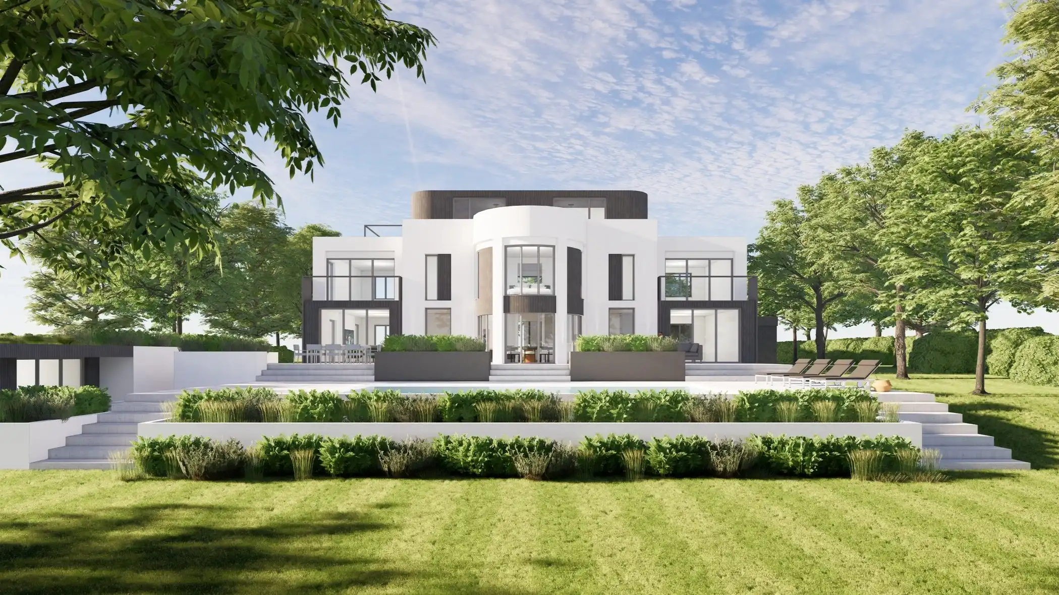 Ostra Brama garden and landscaping