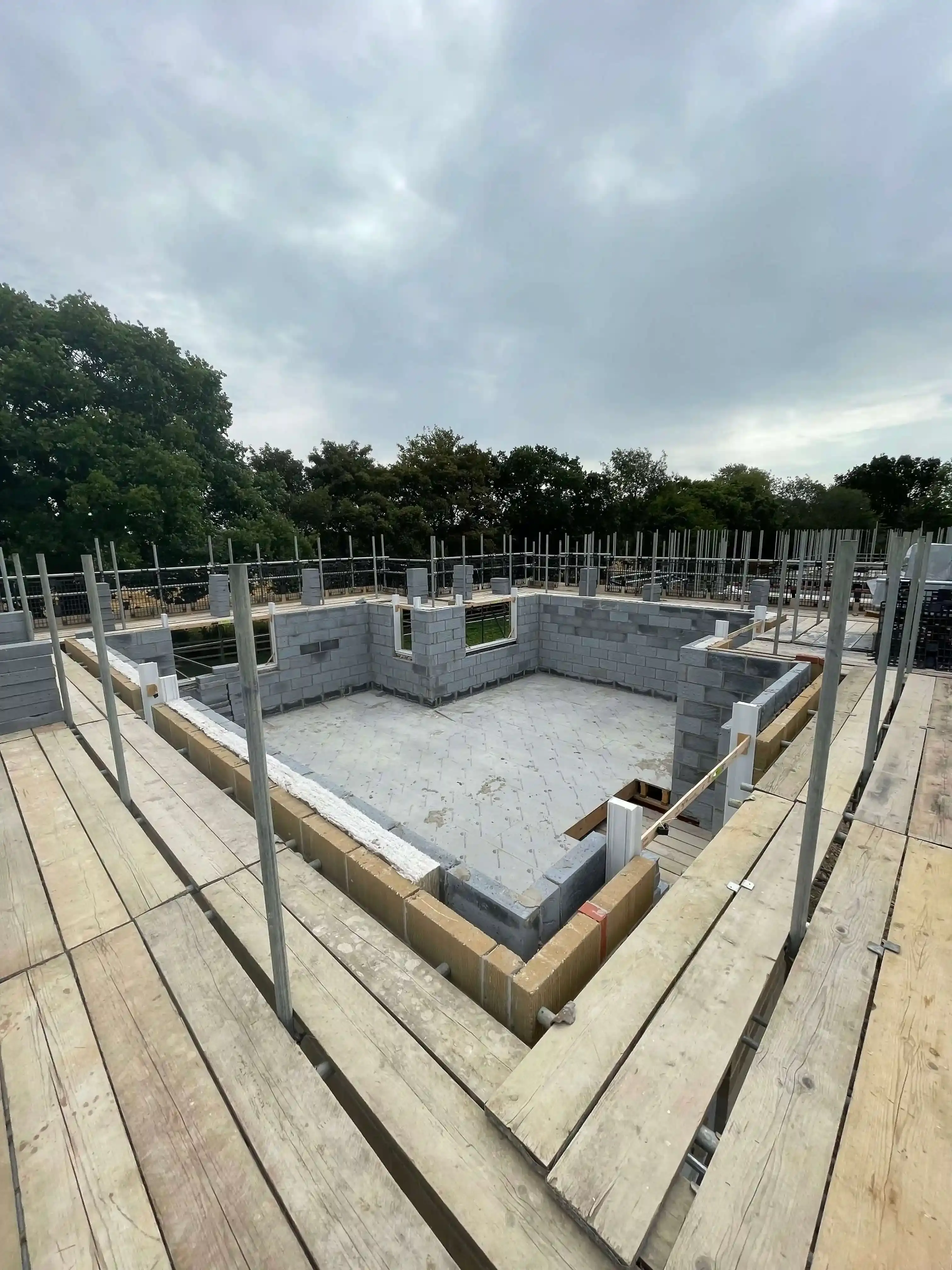 Heritage restoration modern kitchen